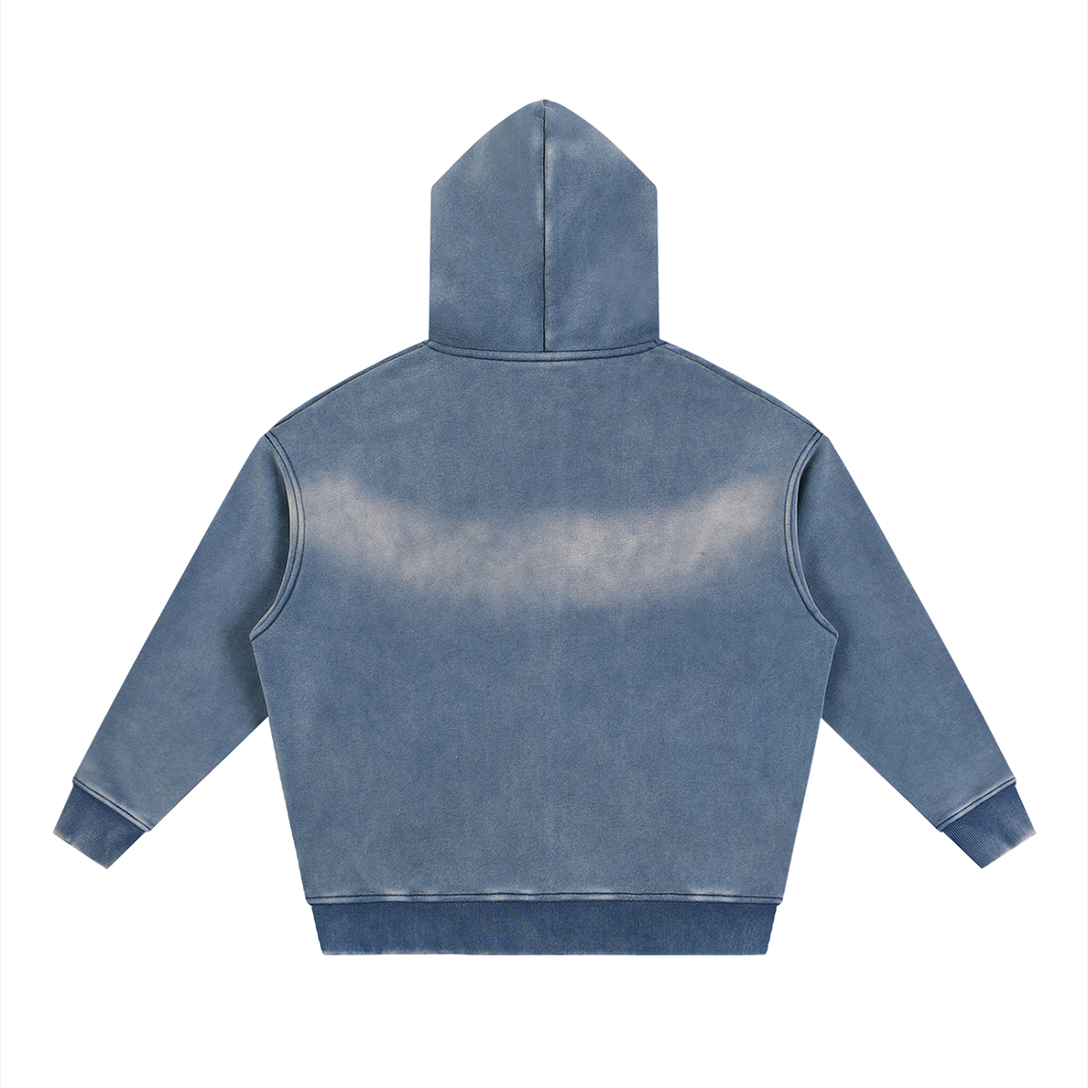 ACT I Haze Blue "Until Dawn" Zip Up Hoodie